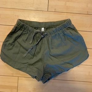 RVCA green casual short